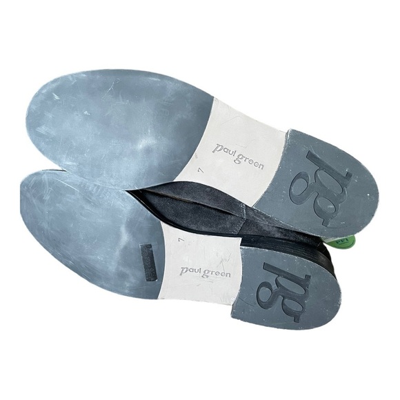 Paul Green Jax Chelsea Boot Suede Black 9.5 - Picture 5 of 8